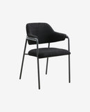 Nordal - ALBERT stol – sort – B56 × D59 × H84 cm