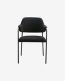 Nordal - ALBERT stol – sort – B56 × D59 × H84 cm