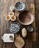 Nordal - MULES opbevaring, mellem - sort/hvid