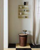 Nordal - KWANDO sidebord med travertin top - natur