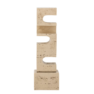 Bloomingville - Hallam Deko, Natur, Polyresin - L10 × H34 × B10 cm