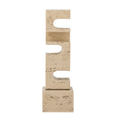 Bloomingville - Hallam Deko, Natur, Polyresin - L10 × H34 × B10 cm