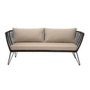 Bloomingville - Mundo Sofa Metal Sort 72x175 cm