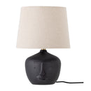 Bloomingville - Matheo Bordlampe, Sort, Terrakotta - Ø30,5 × H43 cm