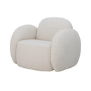 Bloomingville - Zanno Loungestol, Hvid, FSC® Mix, fyrretræ - L110 × H80 × B90 cm