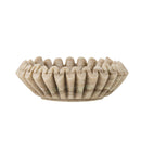 Bloomingville - Harmonia Skål, Natur, Marmor - Ø17,5 × H6 cm