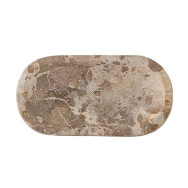 Bloomingville - Shao Fad, Natur, Marmor - L24,5 × H3,5 × B12,5 cm