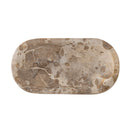 Bloomingville - Shao Fad, Natur, Marmor - L24,5 × H3,5 × B12,5 cm