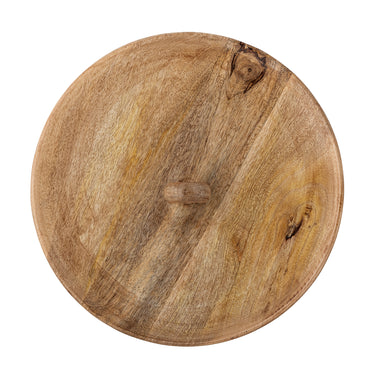 Bloomingville - Nonnie Serveringsbakke, Natur, FSC® 100%, mangotræ - Ø35 × H7,5 cm