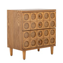 Bloomingville - Vester Kommode, Brun, MDF - L56 × H61 × B35 cm