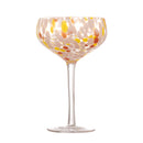 Bloomingville - Lilya Cocktailglas, Rosa, Glas - Ø12 × H18 cm