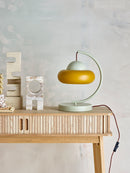 Bloomingville - Bubble Bordlampe, Natur, Jern - L27 × H34,5 × B27 cm