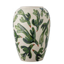 Bloomingville - Birdliva Vase, Multifarvet, Stentøj - Ø21,5 × H33 cm