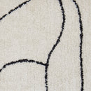 Bloomingville - Viga Tæppe, Hvid, Bomuld - L180 × B120 cm