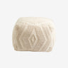 Nordal - WULAR puf - off white - Bolig og Haven
