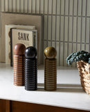 Nordal - RAS krydderikværn, akacietræ - sort