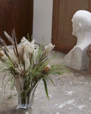 Nordal - KOMNIO vase – klar – Ø22 × H27 cm