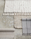 Nordal - DALIA tæppe, S - natur, 65x120cm