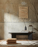 Nordal - DALIA tæppe, M - natur, 65x165 cm