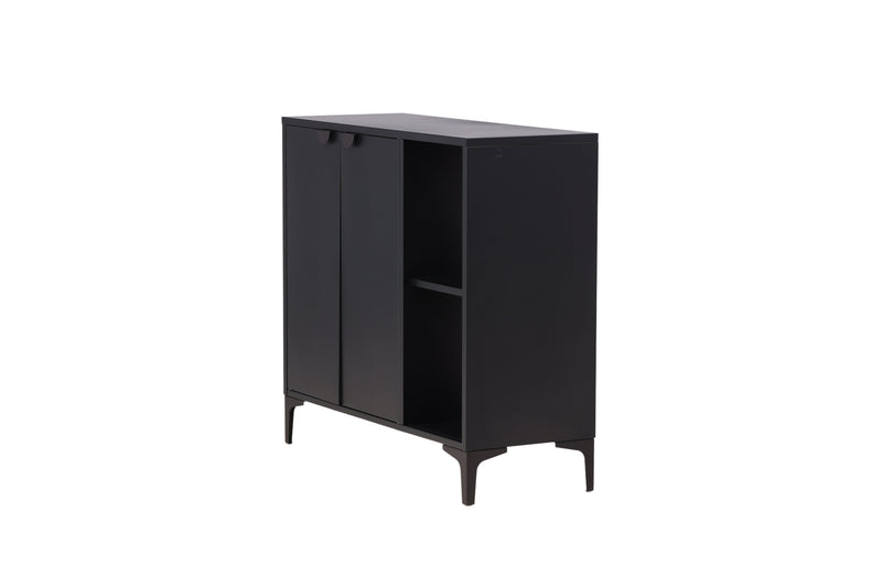 Venture Home - Piring – opbevaringsskab 110×42×100 cm – sort