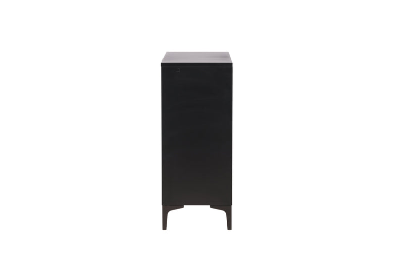 Venture Home - Piring – opbevaringsskab 110×42×100 cm – sort