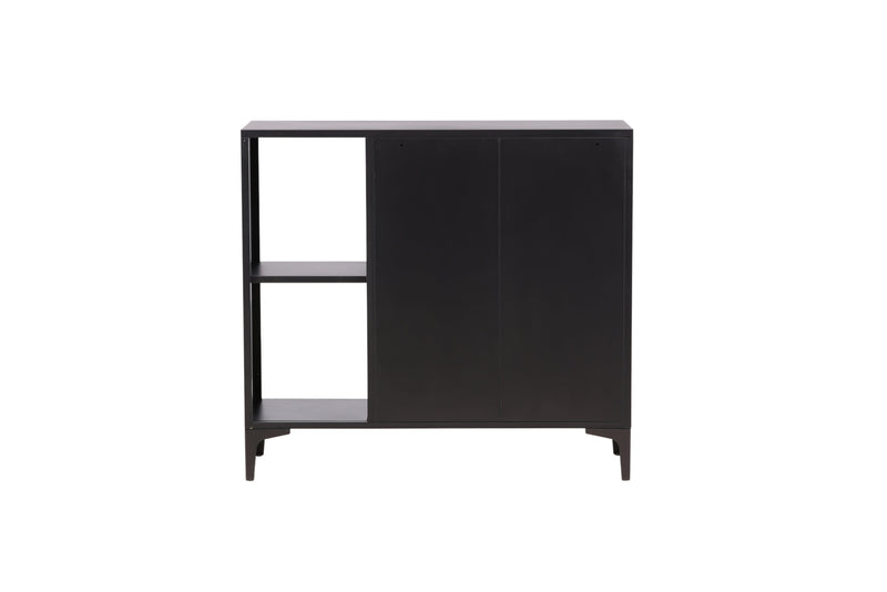 Venture Home - Piring – opbevaringsskab 110×42×100 cm – sort