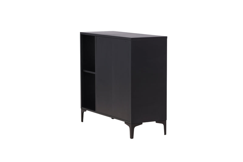 Venture Home - Piring – opbevaringsskab 110×42×100 cm – sort
