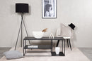 Venture Home - Staal sofabord, sort 120 x 50 cm