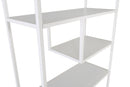 Venture Home - Staal bogreol, hvid 190 cm