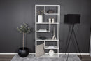 Venture Home - Staal bogreol, hvid 190 cm