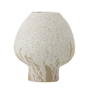 Bloomingville - Morag Vase, Natur, Stentøj - Ø17 × H19 cm