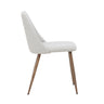 Venture Home Night Dining Chair 2-pack - Mocca  / Beige Linen - Bolig og Haven