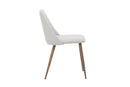 Venture Home Night Dining Chair 2-pack - Mocca  / Beige Linen - Bolig og Haven