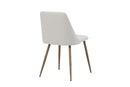 Venture Home Night Dining Chair 2-pack - Mocca  / Beige Linen - Bolig og Haven