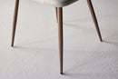 Venture Home Night Dining Chair 2-pack - Mocca  / Beige Linen - Bolig og Haven