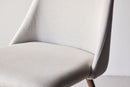 Venture Home Night Dining Chair 2-pack - Mocca  / Beige Linen - Bolig og Haven