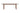 Venture Home - Count – spisebord 100×220 cm – Brun - Bolig og Haven