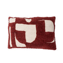 Bloomingville - Olica Pude, Rød, Bomuld OEKO-TEX® - L60 × B40 cm