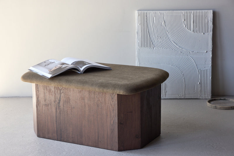 Venture Home - Todd bænk - Mocca, 88×59 cm