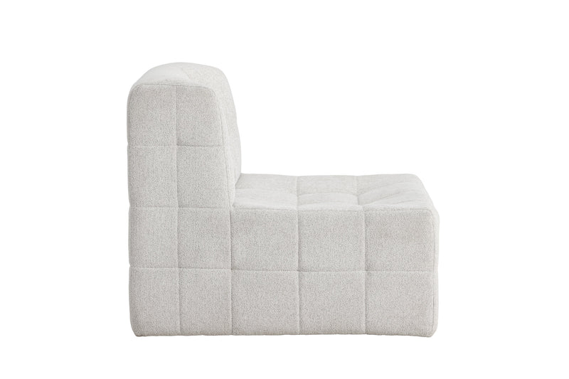 Venture Home Malou – loungestol uden armlæn – beige – 80×87×73 cm