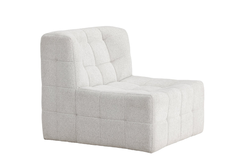 Venture Home Malou – loungestol uden armlæn – beige – 80×87×73 cm