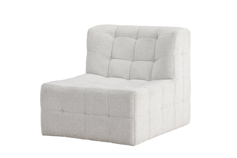 Venture Home Malou – loungestol uden armlæn – beige – 80×87×73 cm