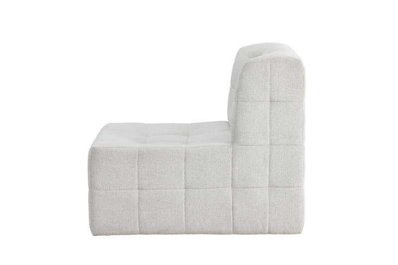 Venture Home Malou – loungestol uden armlæn – beige – 80×87×73 cm