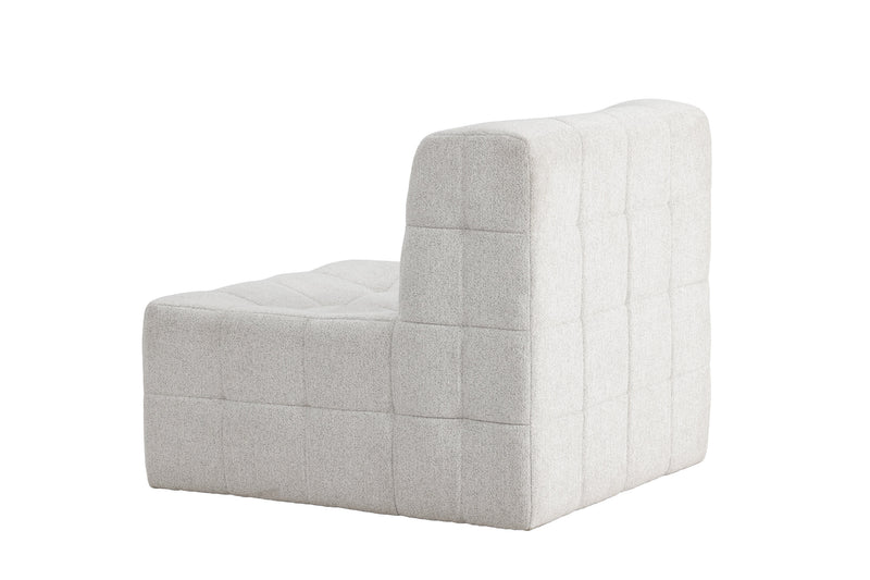 Venture Home Malou – loungestol uden armlæn – beige – 80×87×73 cm