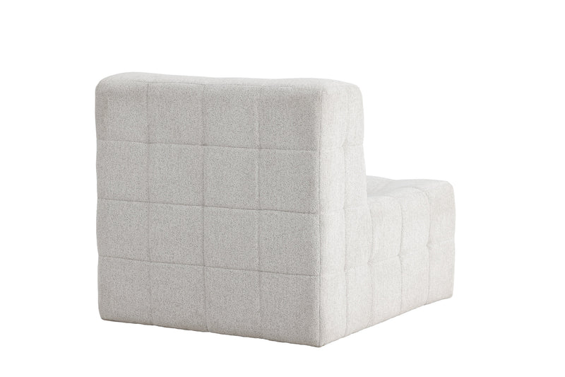 Venture Home Malou – loungestol uden armlæn – beige – 80×87×73 cm