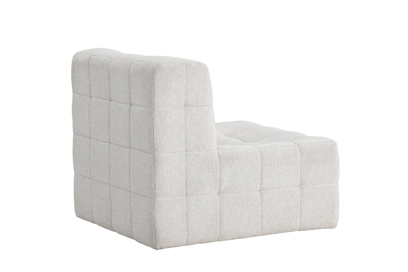 Venture Home Malou – loungestol uden armlæn – beige – 80×87×73 cm