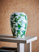 Bloomingville - Birdliva Vase, Multifarvet, Stentøj - Ø21,5 × H33 cm