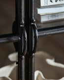 Nordal - DOWNTOWN skab, 2 låger, 184 × 97 cm – sort