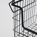 House Doctor - Kurv, HDTaw, Mat sort, 27x27x20cm