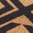 House Doctor - Dørmåtte, Indi, Natur/Sort 40x60 cm